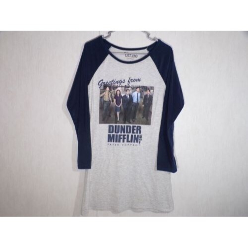 The Office Dunder Mifflin Nightgown Gown Sleepshirt Size M 8-10